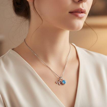 Imaginea din Lanț cu pandantiv semn zodiacal - Berbec