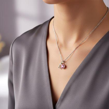 Imaginea din Lanț cu pandantiv semn zodiacal - Leu