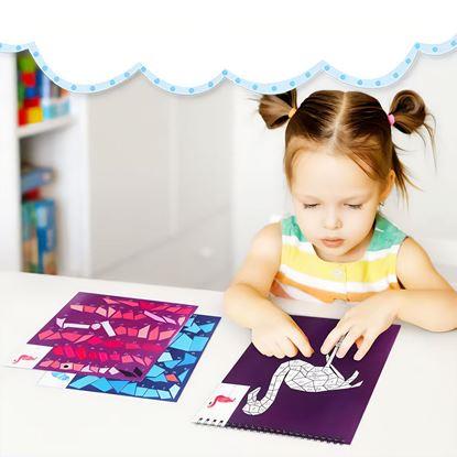 Imaginea Set creativ de lipire după numere