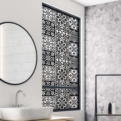 Imaginea din Folie decorativă pentru fereastră - mozaic vintage