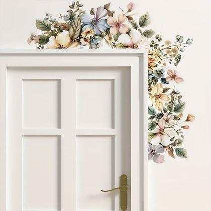 Imaginea din Autocolant de perete cu flori