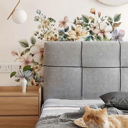 Imaginea din Autocolant de perete cu flori