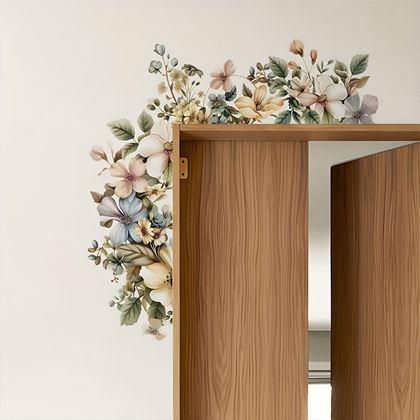 Imaginea din Autocolant de perete cu flori