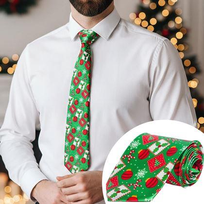 Imaginea din Cravată de Crăciun - verde