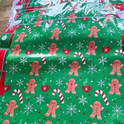 Imaginea din Geanta de ambalare cadou de Craciun cu sfoara - 42x29 cm