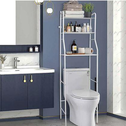 Imaginea din Raft cu polițe deasupra toaletei - alb