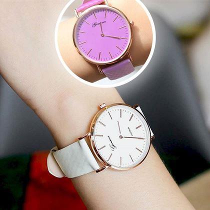 Imaginea din Ceas care își schimbă coloarea  -  roz