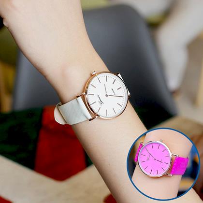 Imaginea din Ceas care își schimbă coloarea  -  roz