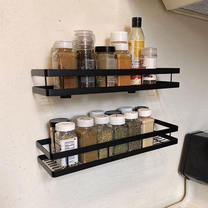 Imaginea din Raft metalic de perete extensibil 30 cm