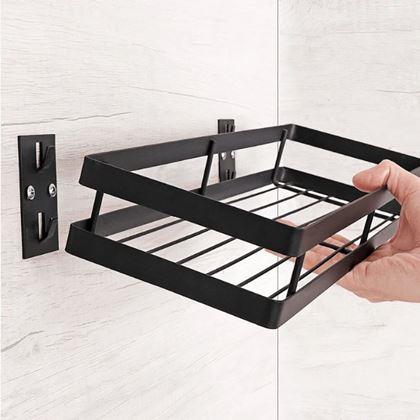 Imaginea din Raft metalic de perete extensibil 35 cm