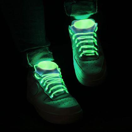 Imaginea din Șireturi luminoase cu LED  -  verde