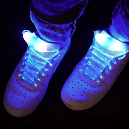 Imaginea din Șireturi luminoase cu LED  -  albastru