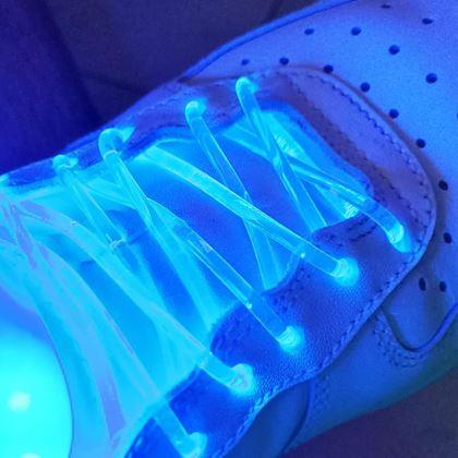 Imaginea din Șireturi luminoase cu LED  -  albastru