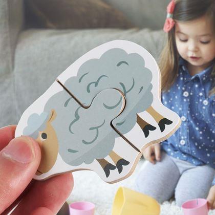 Imaginea din Puzzle pentru copii - animăluțe