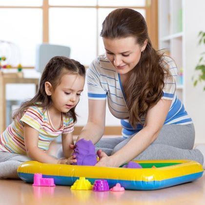 Imaginea din Saltea gonflabilă pentru nisip kinetic modelabil