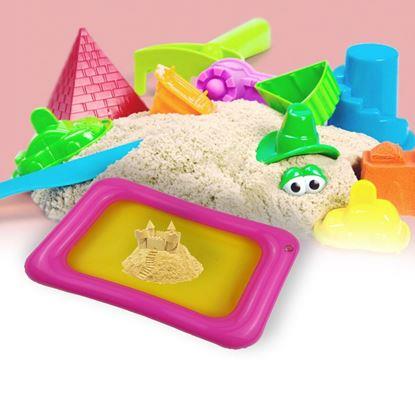 Imaginea Saltea gonflabilă pentru nisip kinetic modelabil