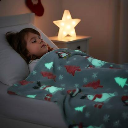 Imaginea Pătură de Crăciun luminată