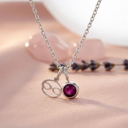 Imaginea din Lanț cu pandantiv semn zodiacal - Rac