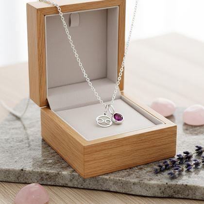 Imaginea din Lanț cu pandantiv semn zodiacal - Rac