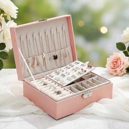 Imaginea din Maxi cutie de bijuterii  -  roz