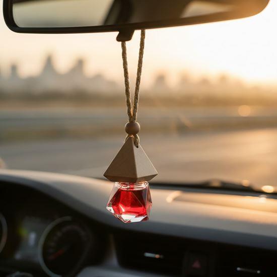 Imaginea din Sticluță de aromă pentru mașină - roșu