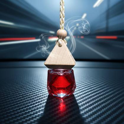 Imaginea din Sticluță de aromă pentru mașină - roșu