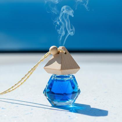 Imaginea din Sticluță de aromă pentru mașină - albastru