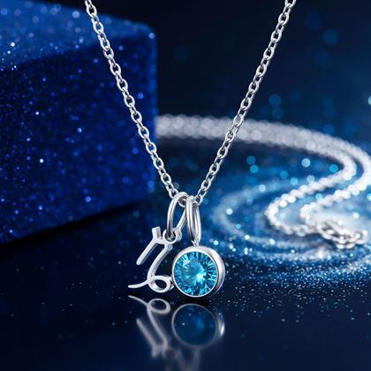 Imaginea din Lanț cu pandantiv semn zodiacal - Capricorn