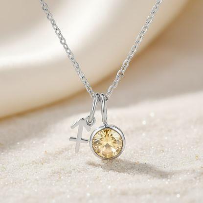 Imaginea Lanț cu pandantiv semn zodiacal