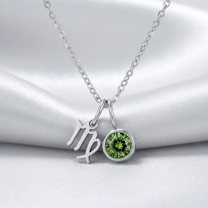 Imaginea din Lanț cu pandantiv semn zodiacal - Fecioară