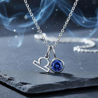 Imaginea Lanț cu pandantiv semn zodiacal