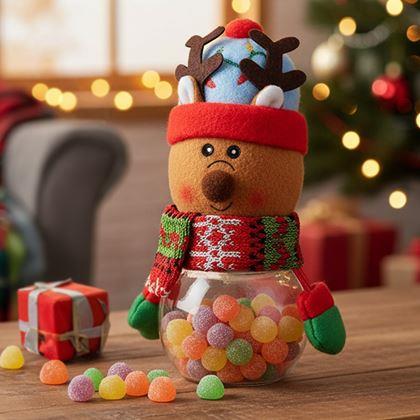 Imaginea din Cutie de Crăciun pentru dulciuri -  renul