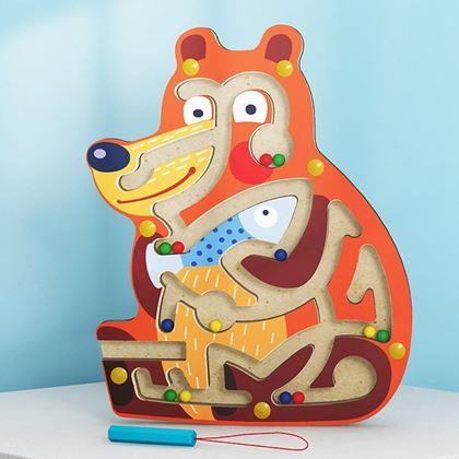 Imaginea din Maze magnetică  -  ursuleț