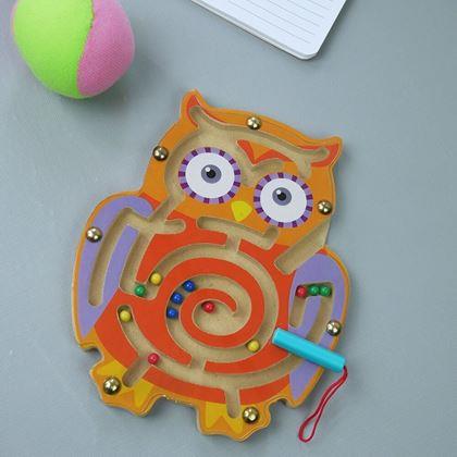 Imaginea din Maze magnetică  -  bufniță
