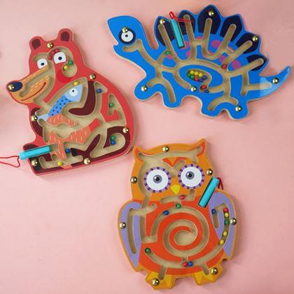 Imaginea din Maze magnetică  -  bufniță