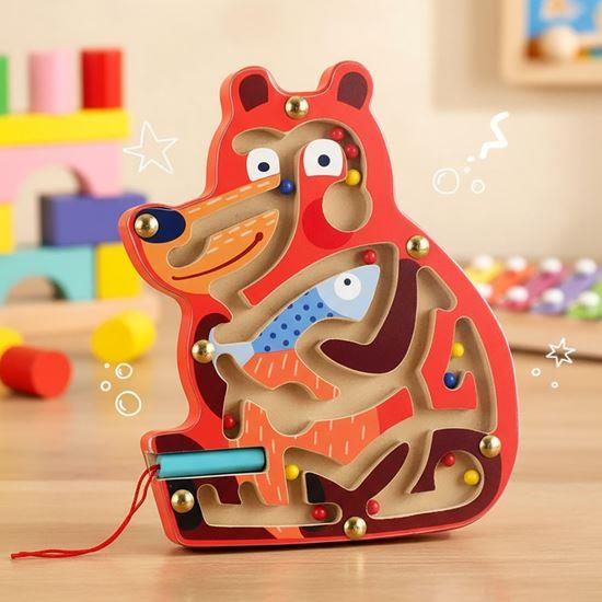 Imaginea din Maze magnetică  -  ursuleț