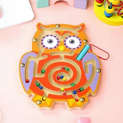 Imaginea din Maze magnetică  -  bufniță