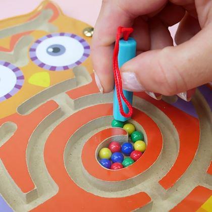 Imaginea din Maze magnetică  -  bufniță