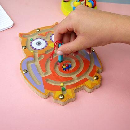 Imaginea din Maze magnetică  -  bufniță