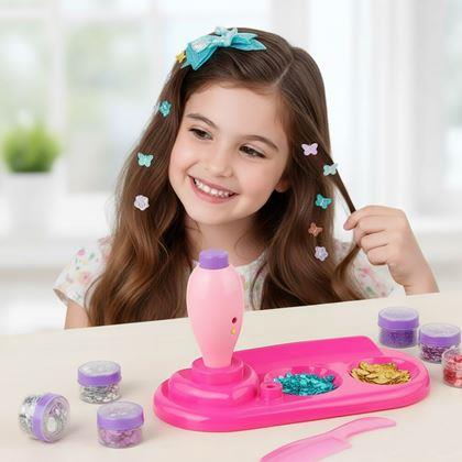 Imaginea din Aparat de aplicat sclipici în păr