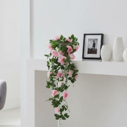 Imaginea din Floare artificială curgătoare 90 cm -  roz