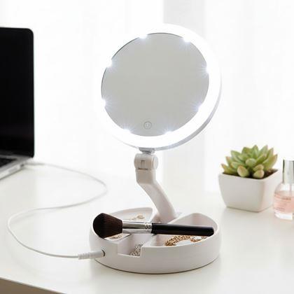 Imaginea din Oglindă portabilă cu iluminare