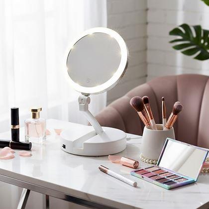 Imaginea din Oglindă portabilă cu iluminare