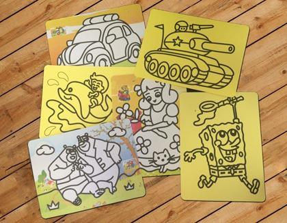 Imaginea din Set de nisip de desenare mare