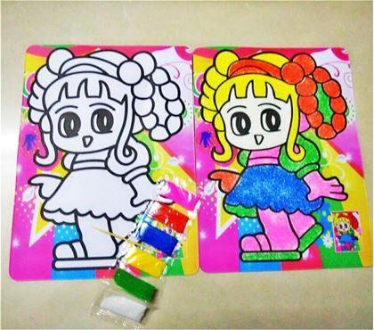 Imaginea din Set de nisip de desenare mare