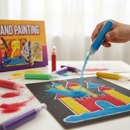 Imaginea din Set de nisip de desenare mare