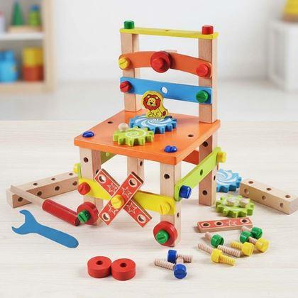 Imaginea din Scaun educativ din lemn