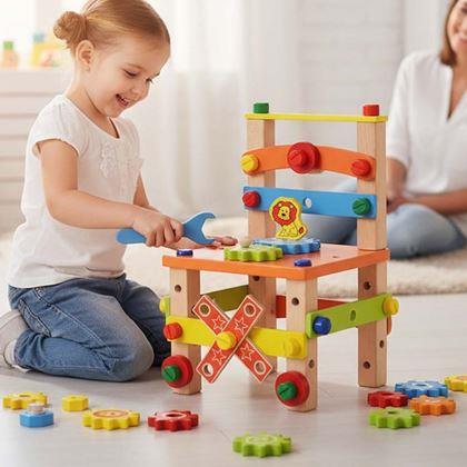 Imaginea din Scaun educativ din lemn