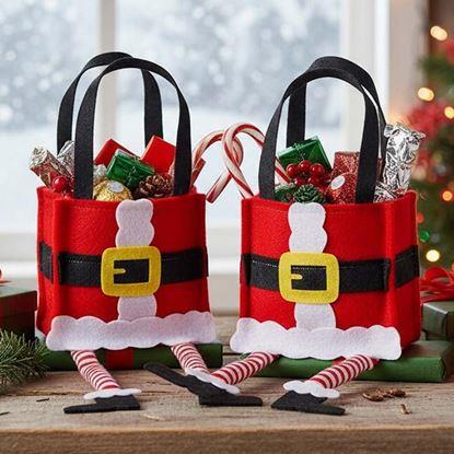 Imaginea Sacul decorativ de Crăciun - Moș Crăciun