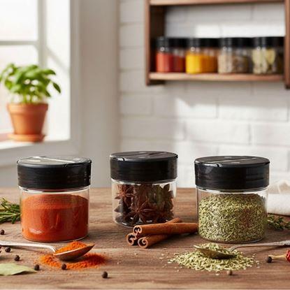 Imaginea Recipient transparent pentru condimente